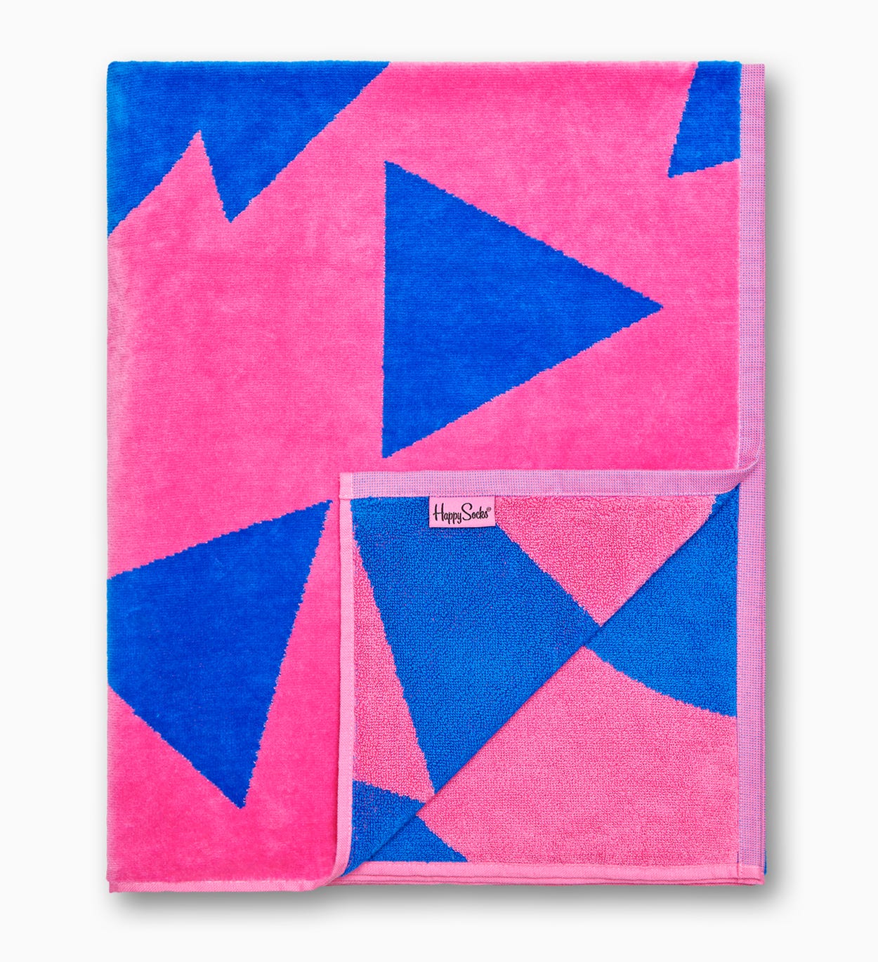 Pink, Blue Bath Towel: Stripe Dot | Happy Socks
