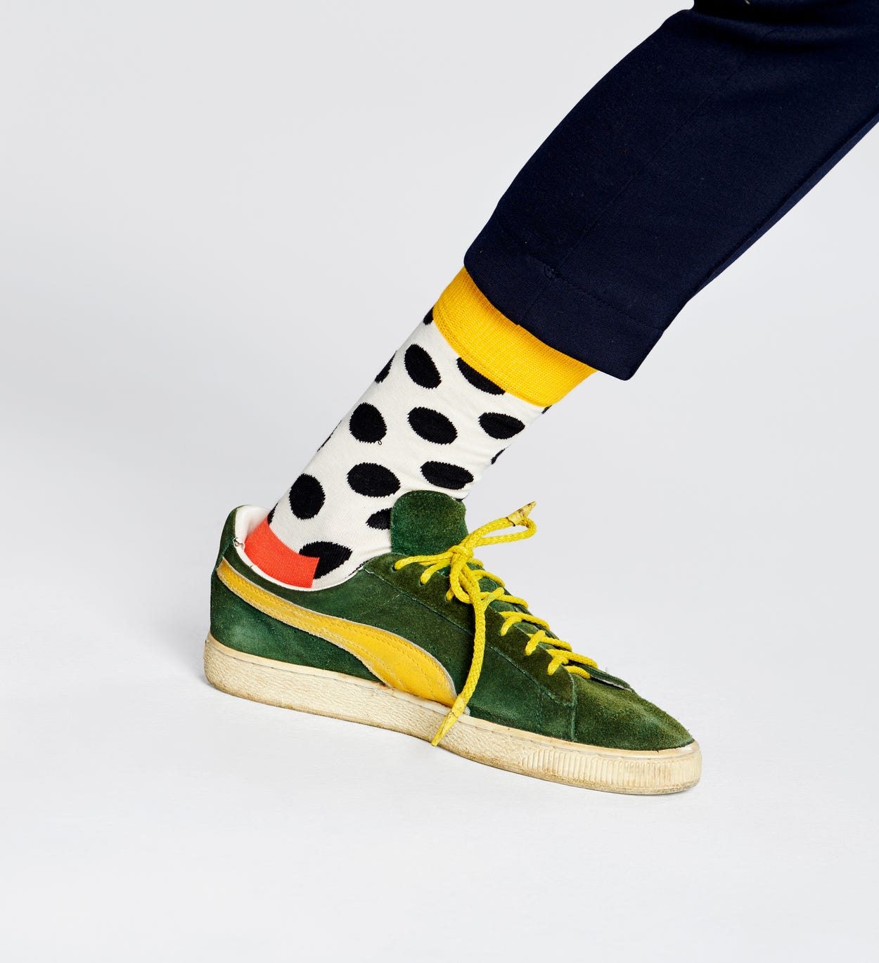 Big Dot Socken, Weiß | Happy Socks