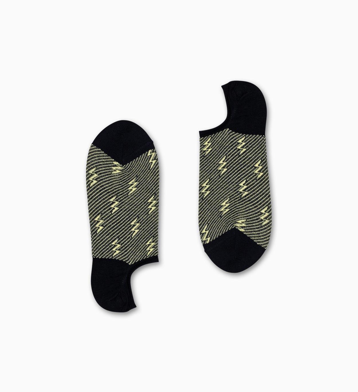 Flash No-Show Socken, Schwarz - Dressed | Happy Socks