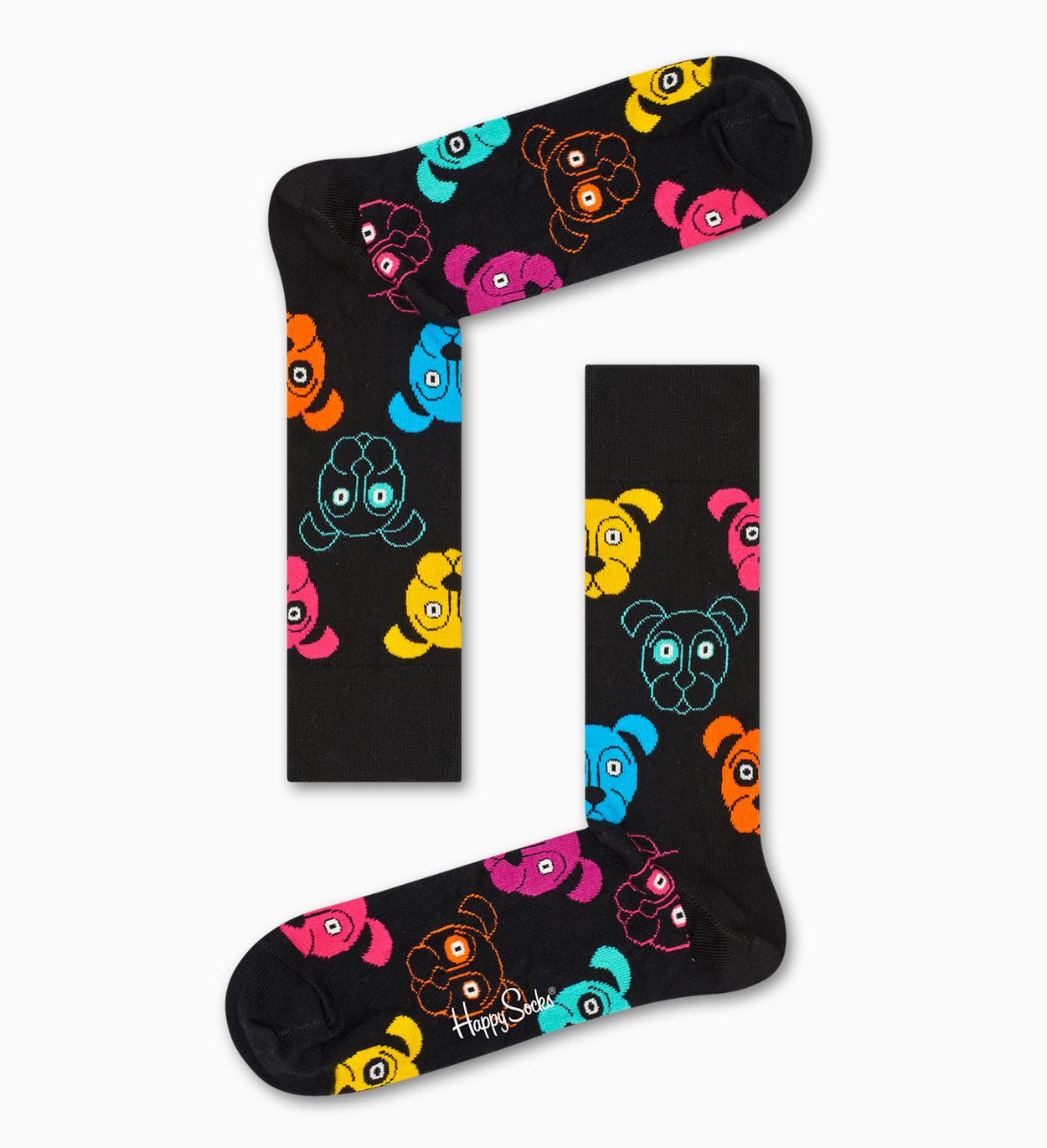 Black socks: Dog pattern | Happy Socks