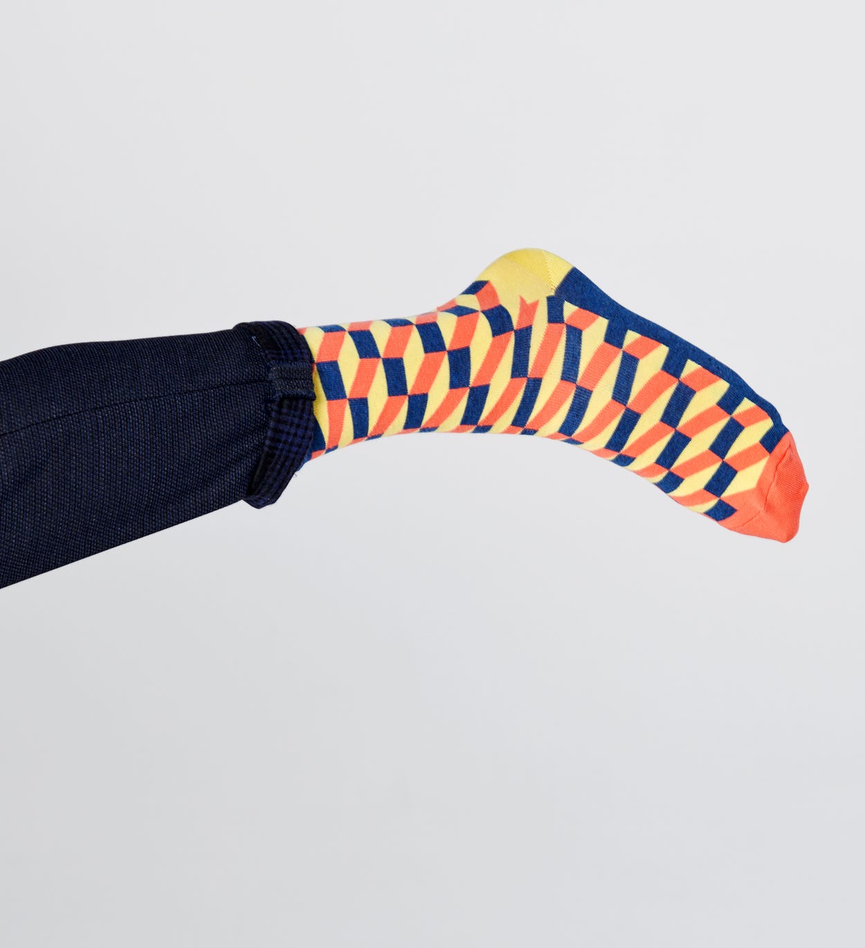 Filled Optic Socken, Gelb | Happy Socks