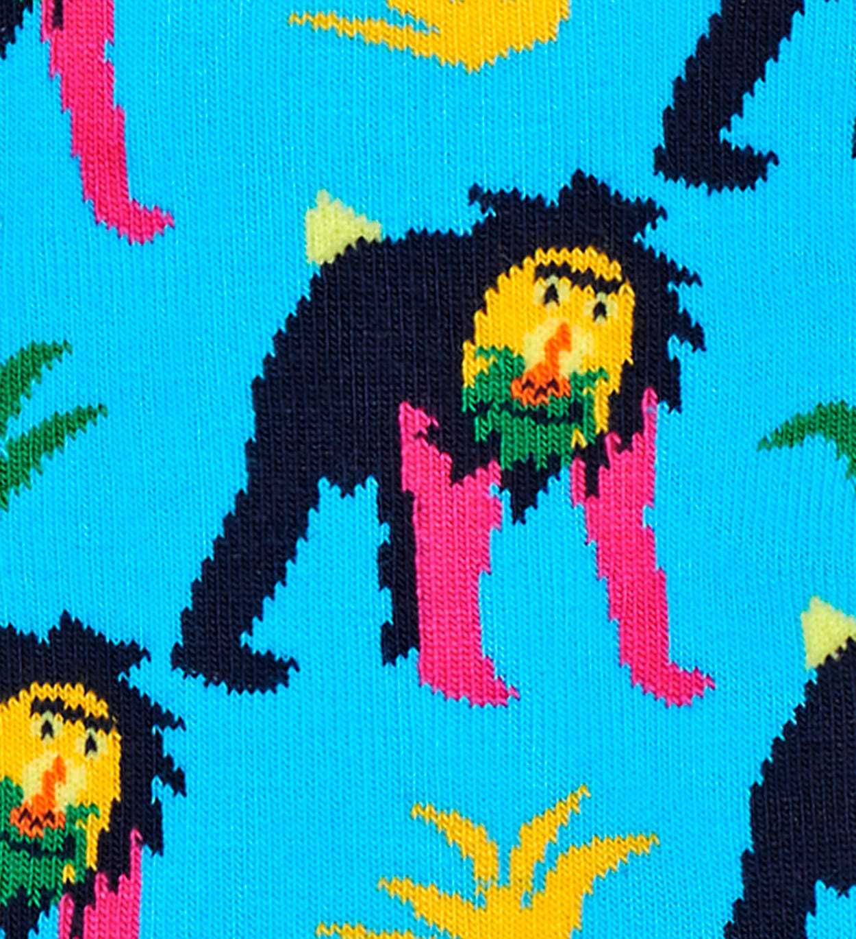 Affen Socken, Blau | Happy Socks