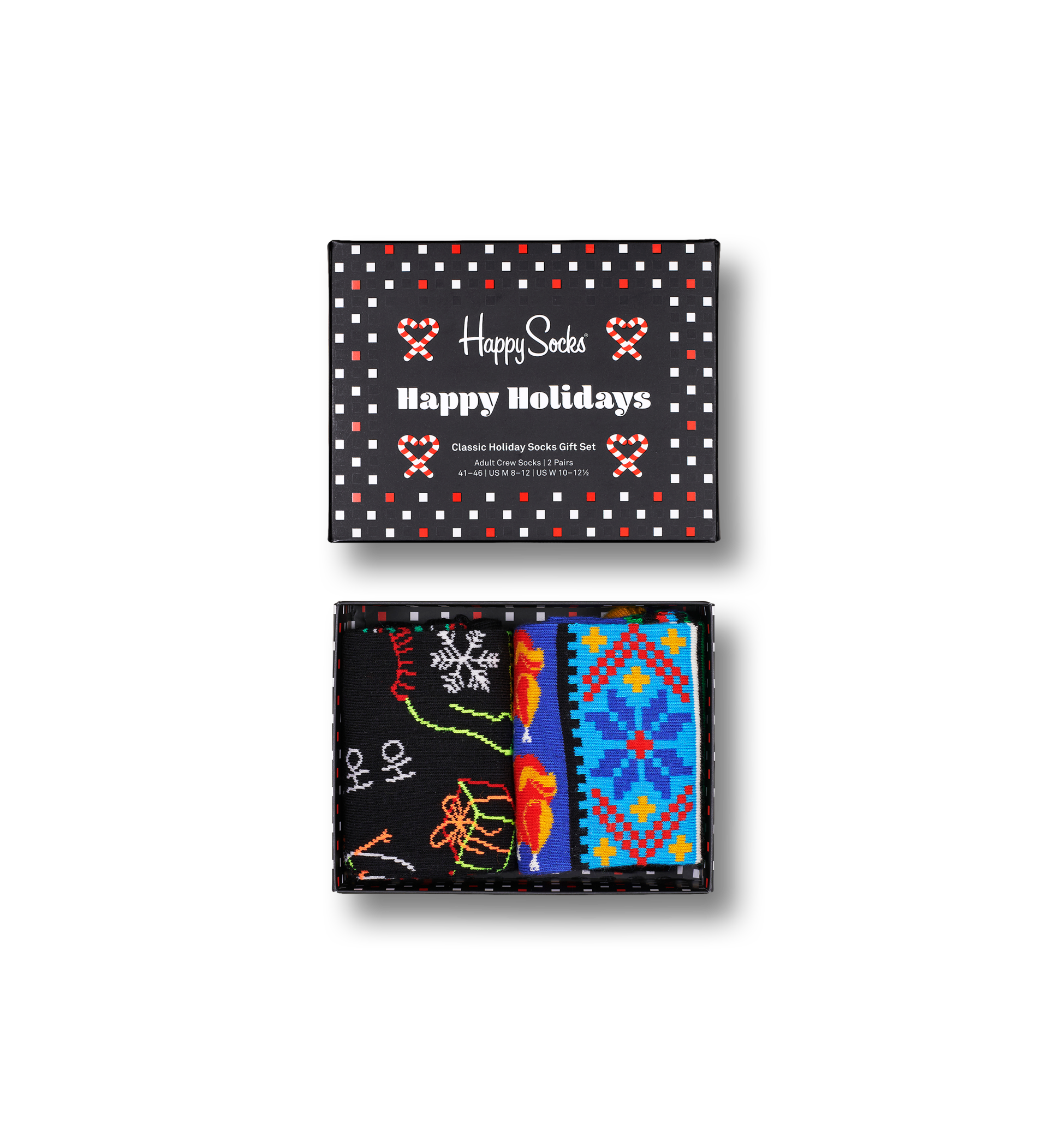 2-Pack Ho Ho Ho Socks Gift Set