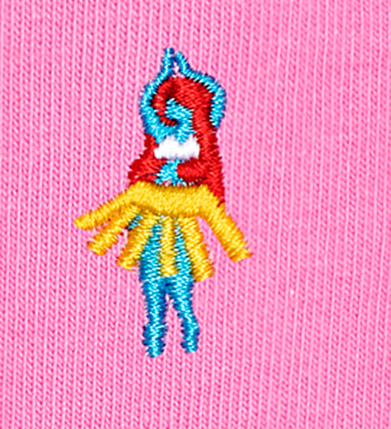 Embroidery Hula Dancer Socken, Pink | Happy Socks