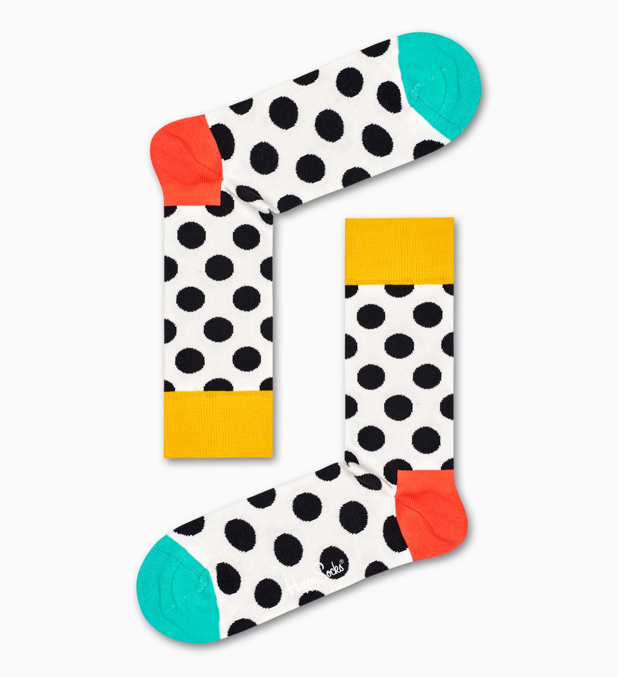 Big Dot Socken, Weiß | Happy Socks