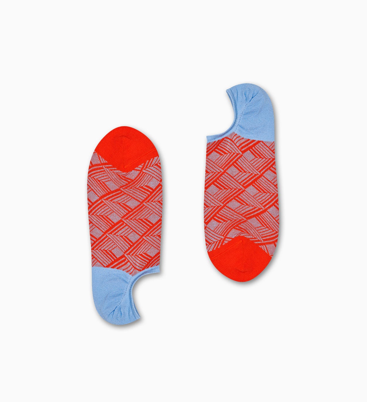 Dimension No-Show Socken, Orange - Dressed | Happy Socks