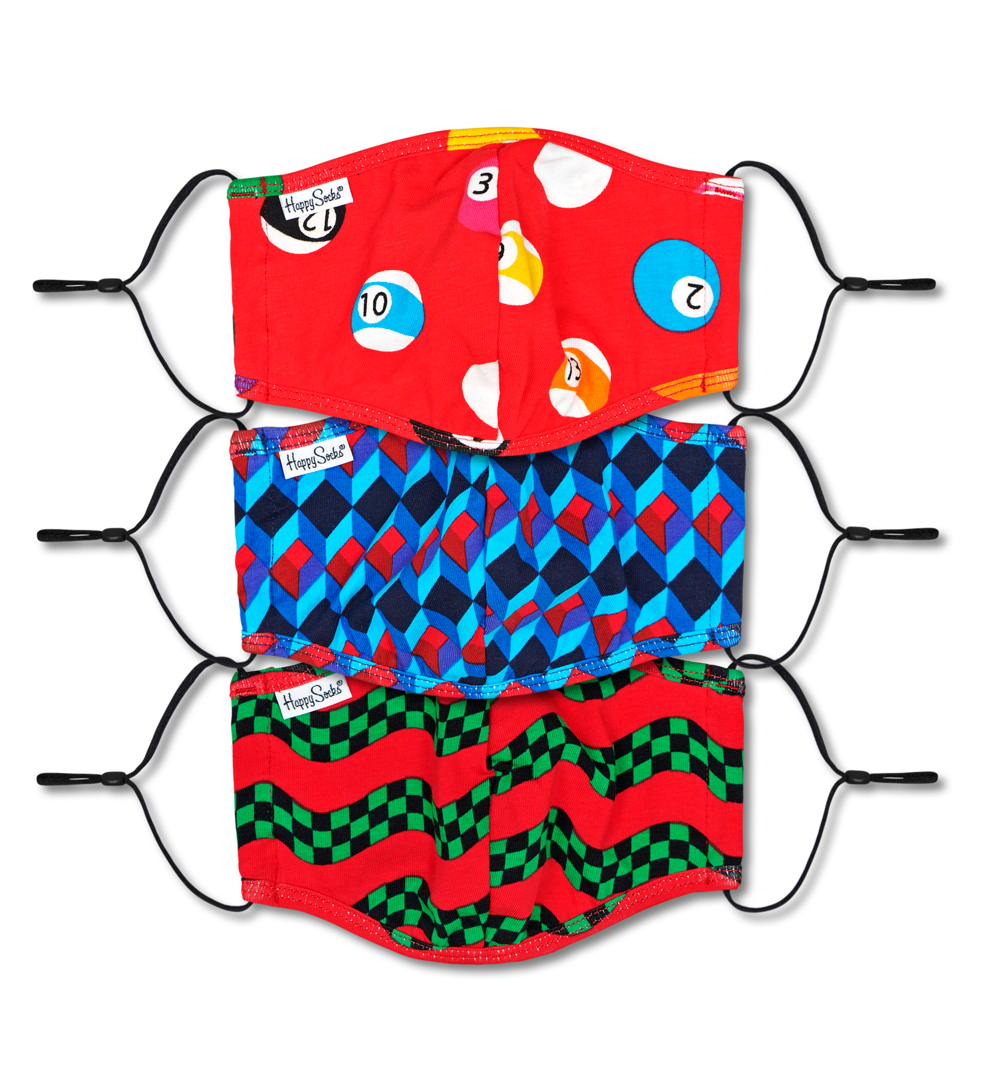Mixed 3-Pack Face Cover