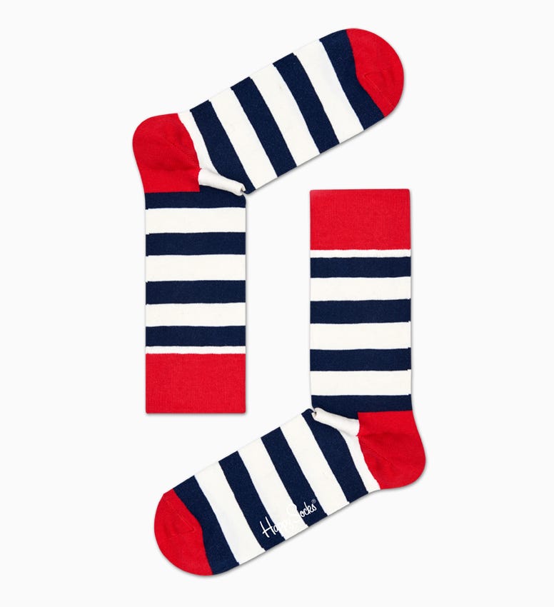Classic Stripe sokken Gift Box | Happy Socks