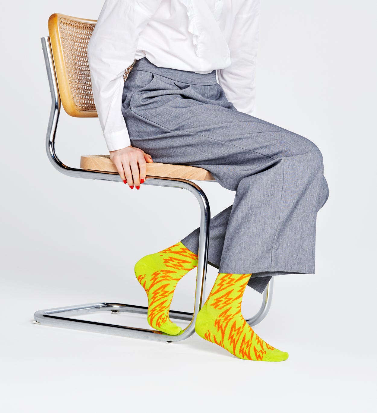 Flash Lightning Socks, Yellow | Happy Socks