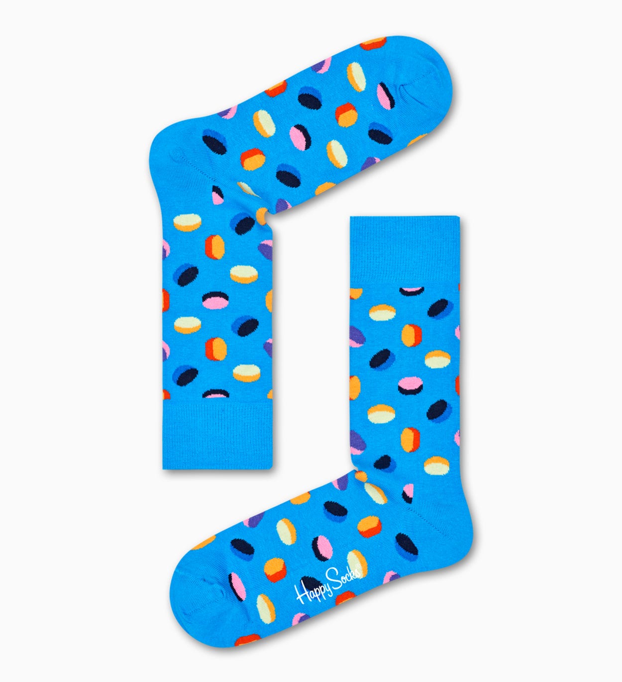 Blaue Baumwollsocken: Pills Design | Happy Socks