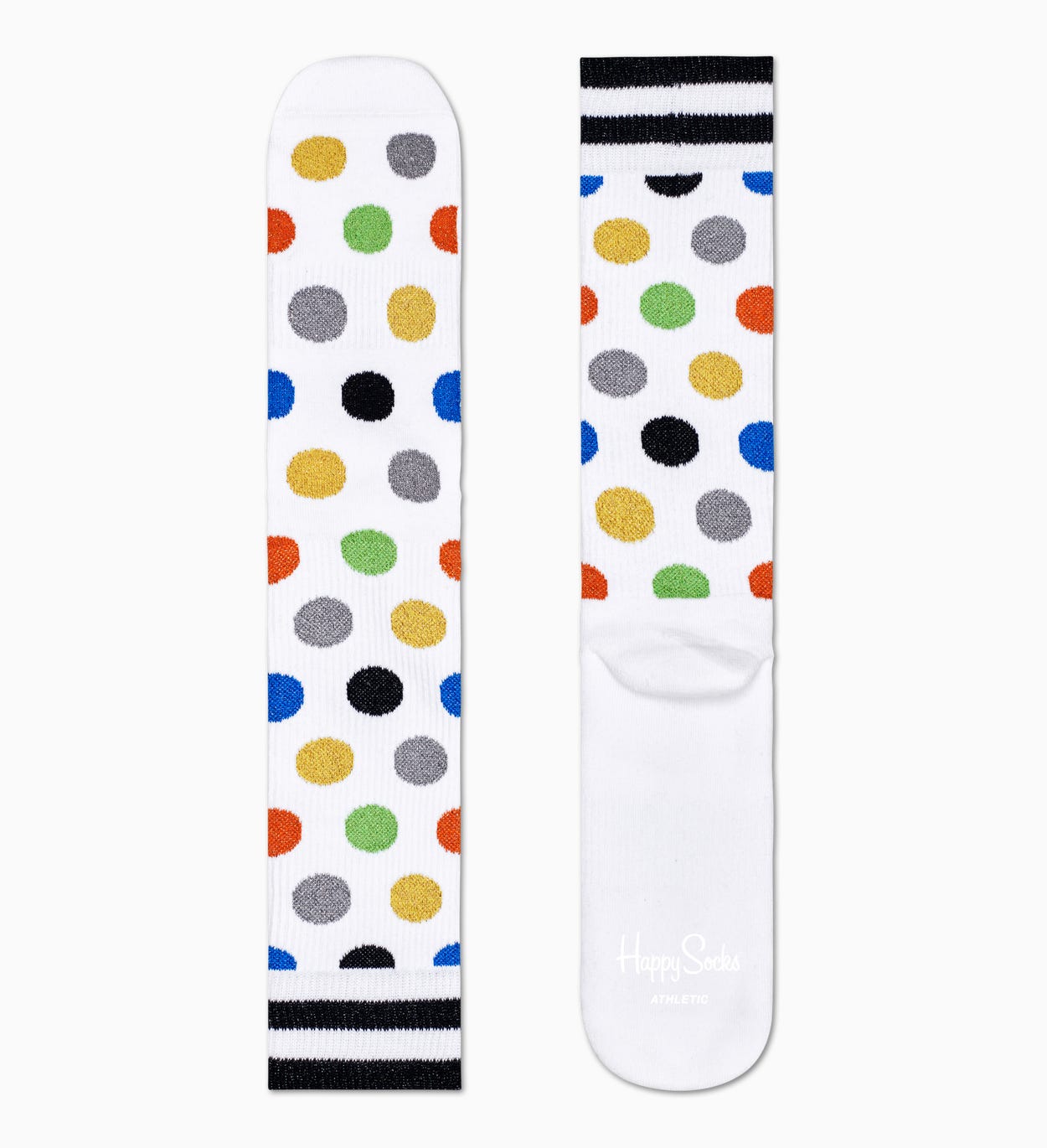 Big Dot Socken, Weiß - ATHLETIC | Happy Socks