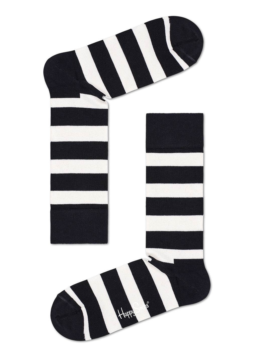 Happy Socks classic Black And White mix Gift Box  Calzini donna 4 paia 