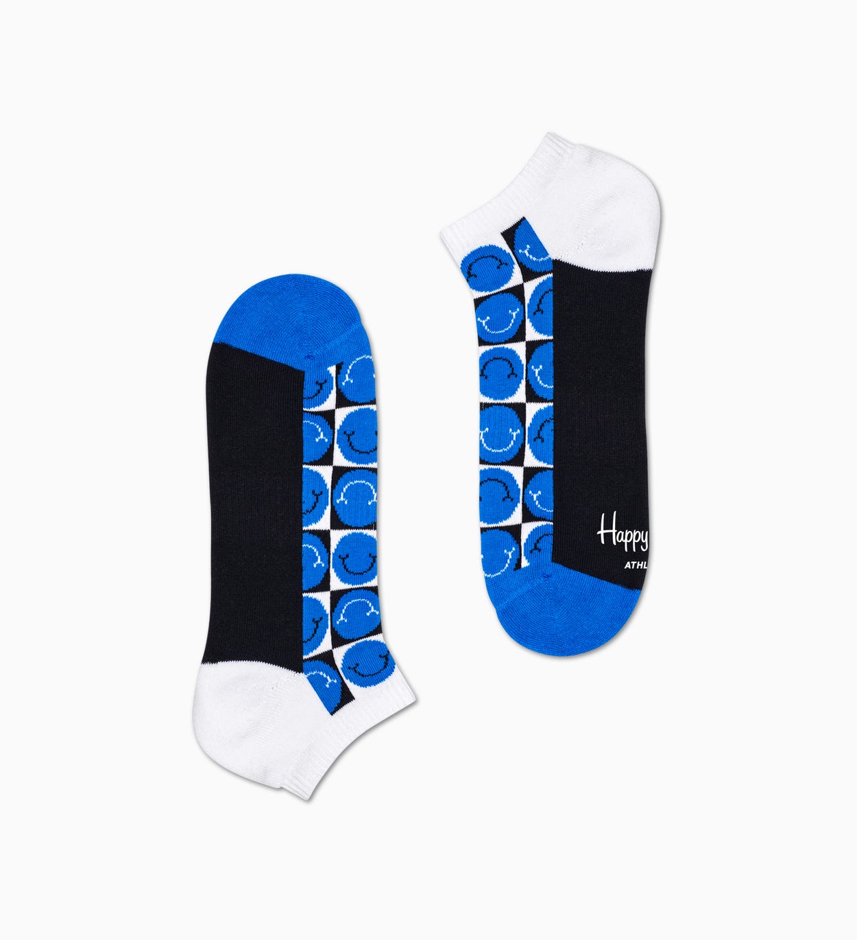 Happy Pique Cuff Socken, Schwarz - ATHLETIC | Happy Socks