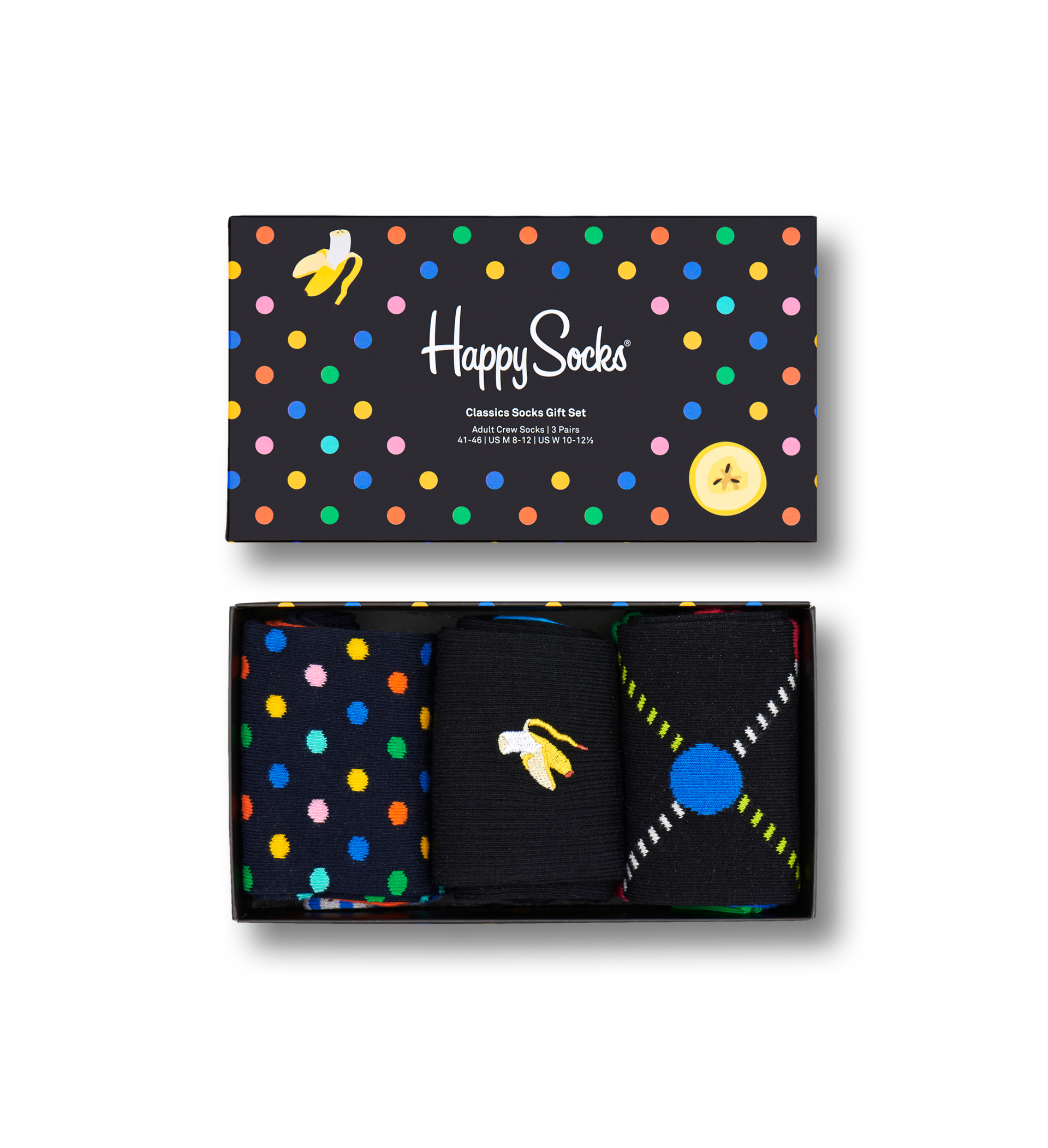 Happy Socks Geschenkbox SURREAL ANIMAL GIFT BOX 4-PACK XSRA09-6300 Mehrfarbig