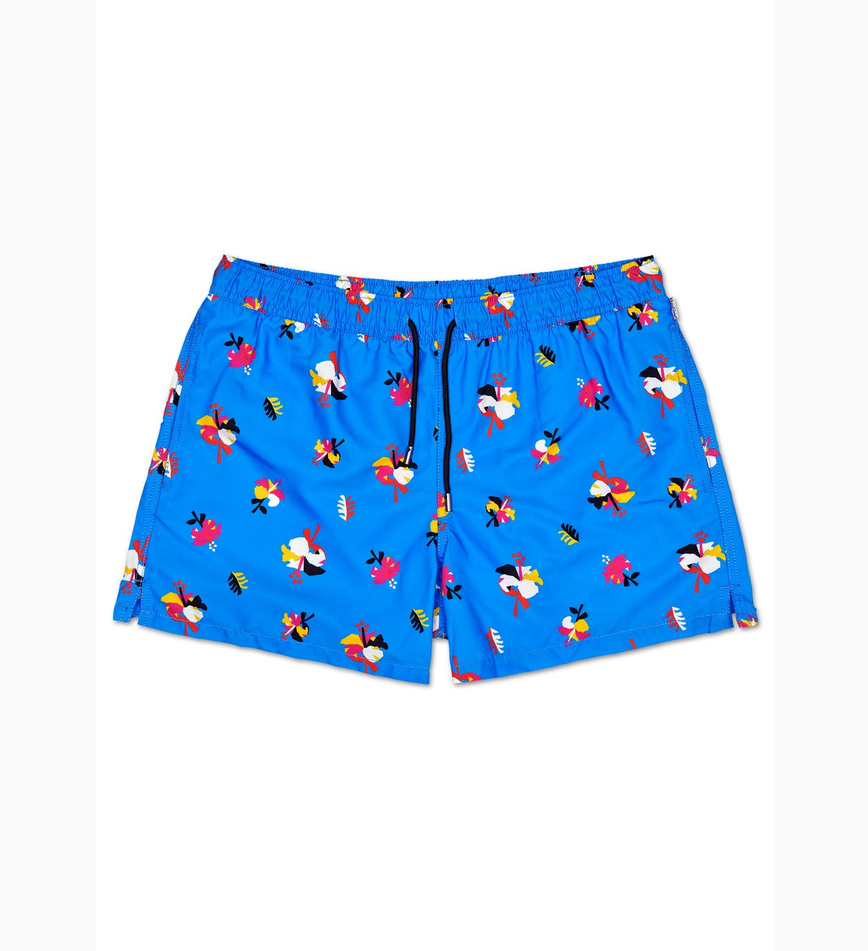 Hibiscus Badeshorts, blå | Happy Socks