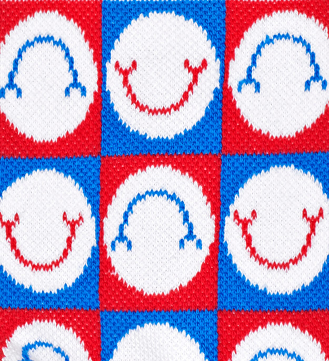 Happy Check 3/4 Crew Socken, Weiß - ATHLETIC | Happy Socks