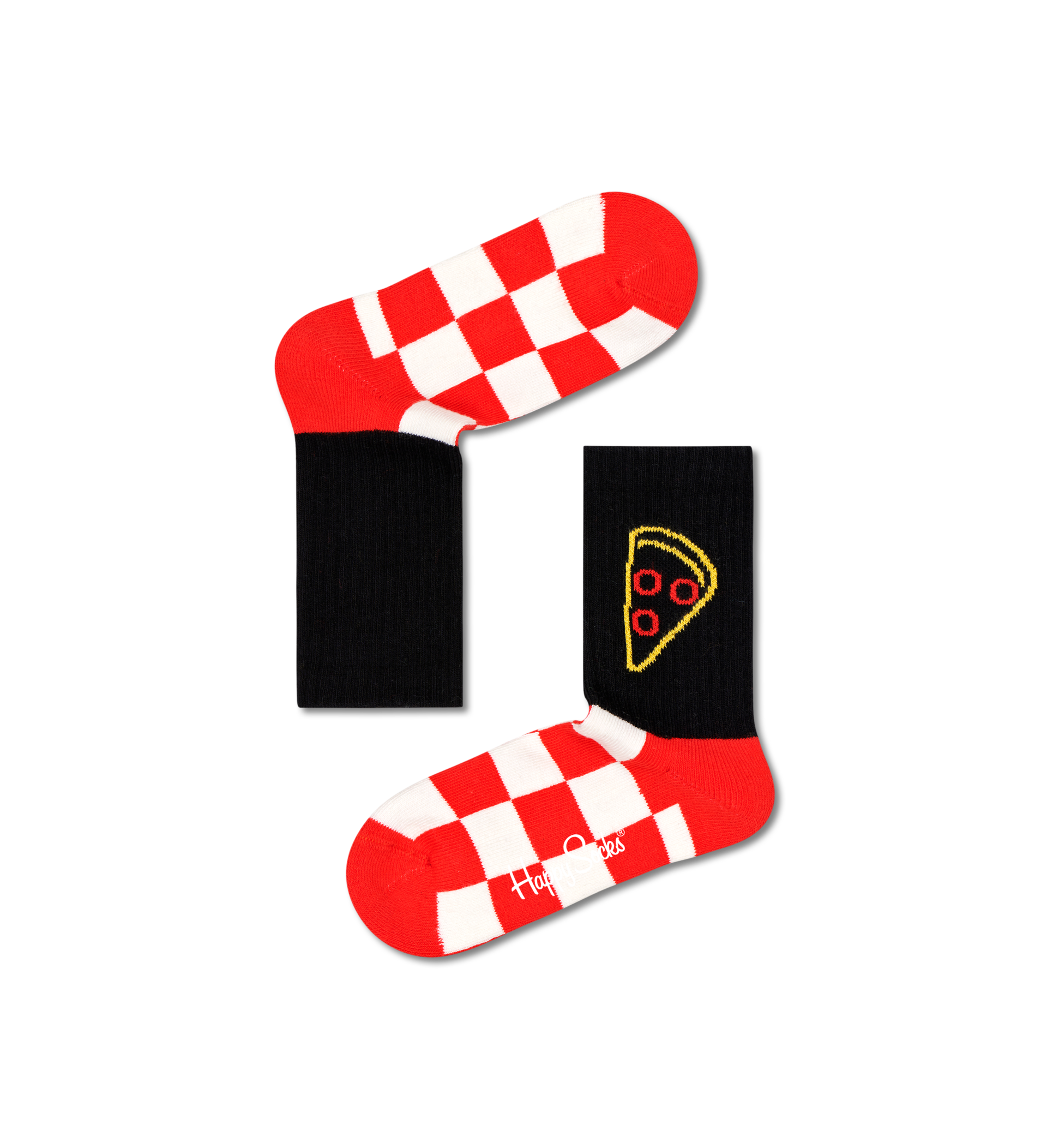 Kids Pizza Slice Rib Sock