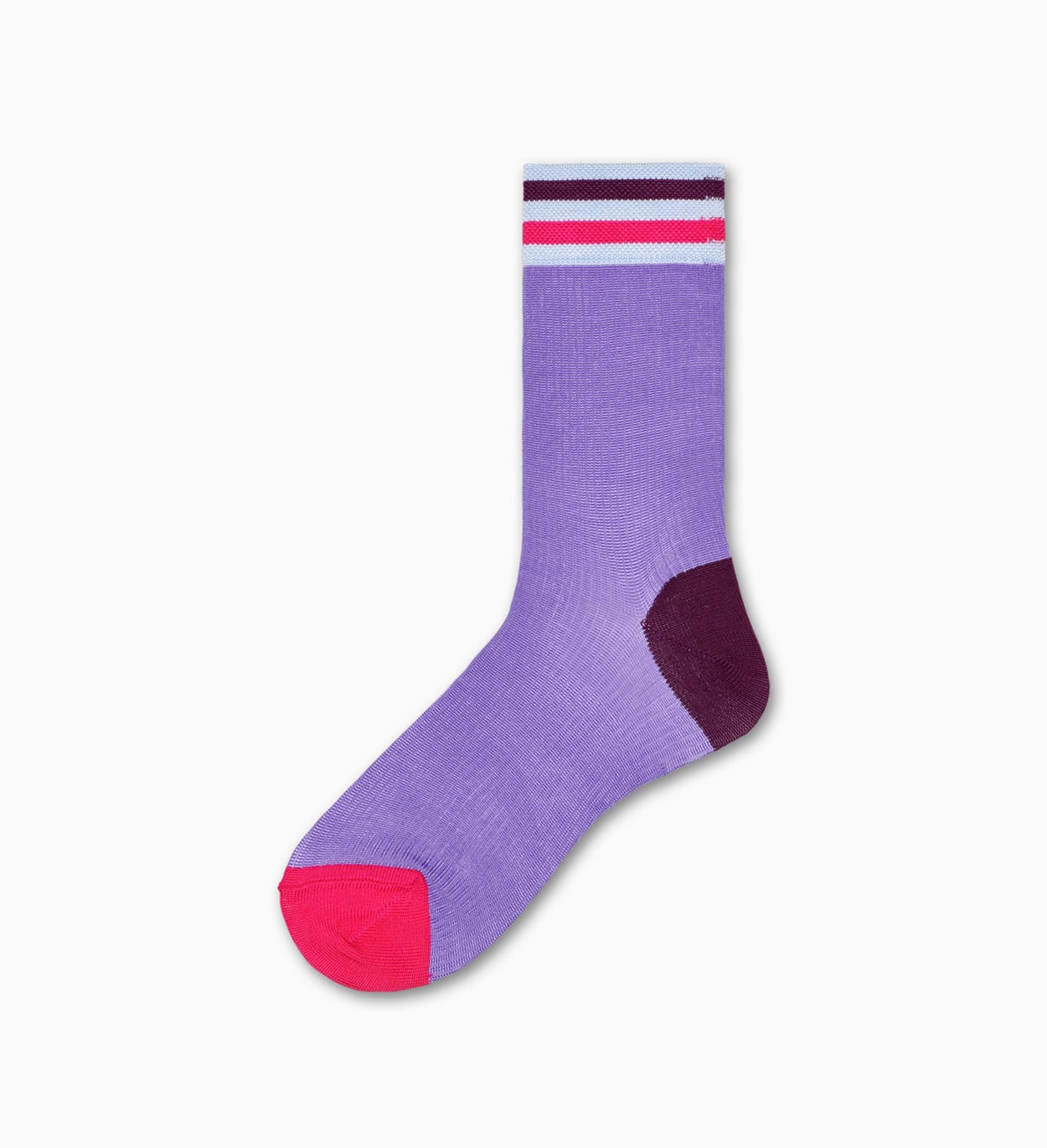 Lilafarbene Ankle Socken: Lona - Hysteria | Happy Socks