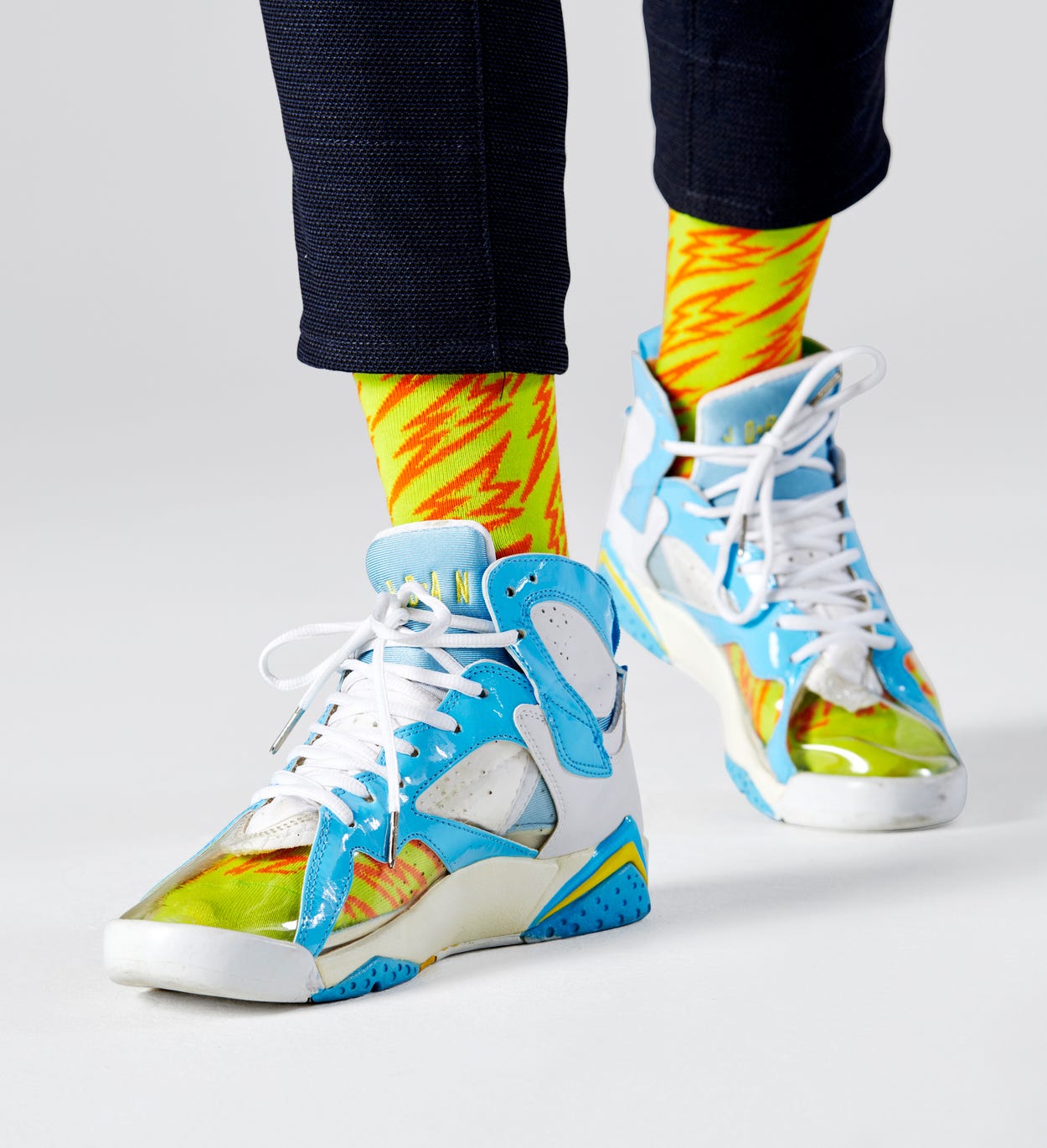 Flash Lightning Socks, Yellow | Happy Socks