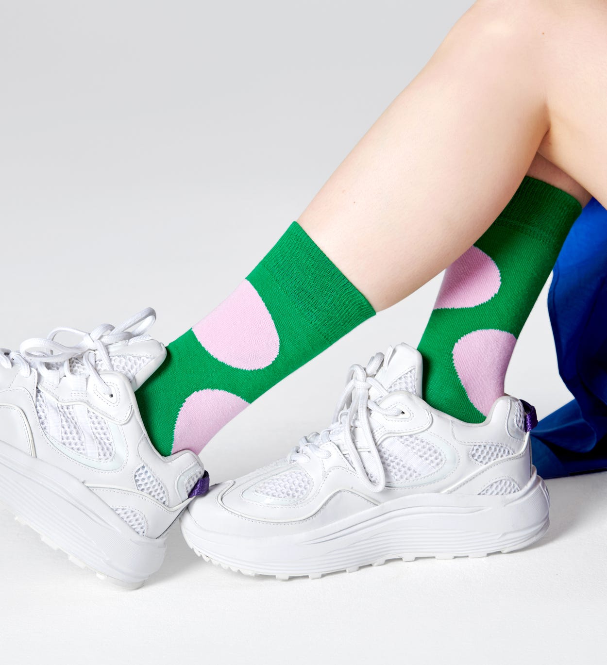 Jumbo Dot Socken, Grün | Happy Socks