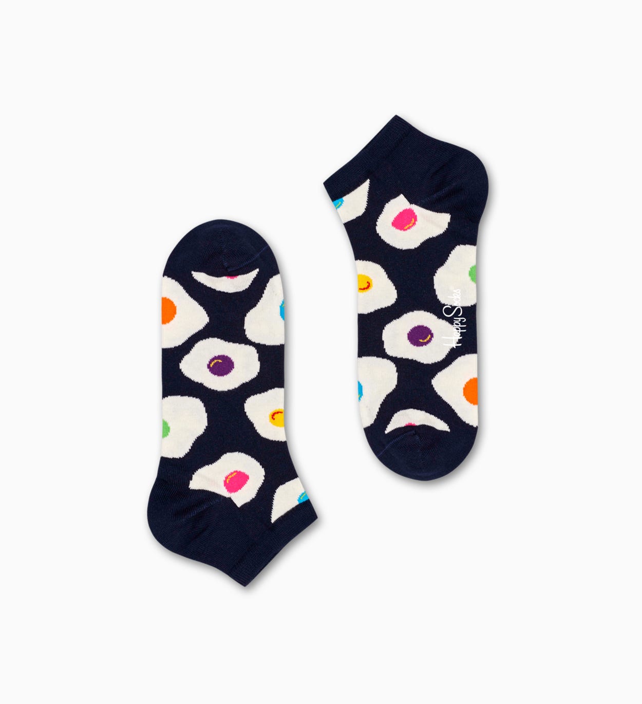 Marineblaue Low Socken: Sunny Side Up | Happy Socks