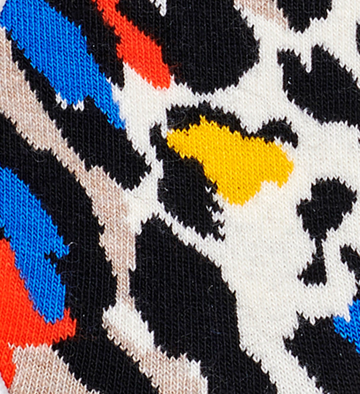 Leopard Füßlinge, Orange | Happy Socks