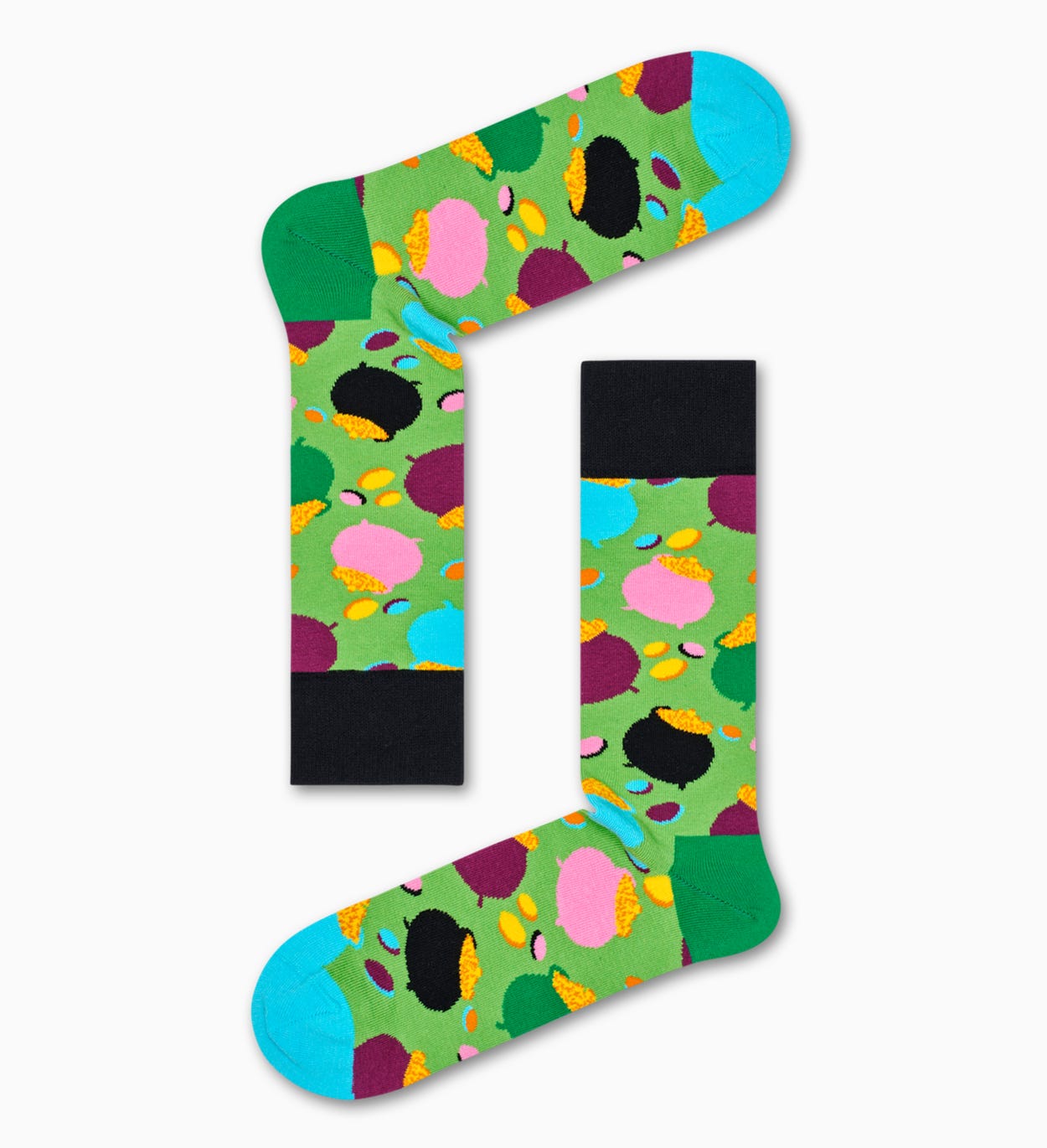 Grüne Pot of Gold Socken | Happy Socks