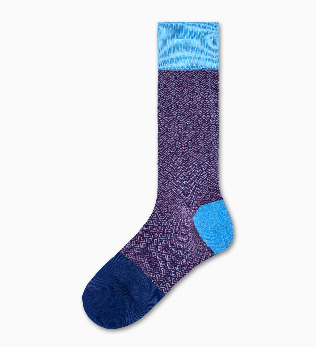 Lilafarbene mittelhohe Socken: Lucia - Hysteria | Happy Socks