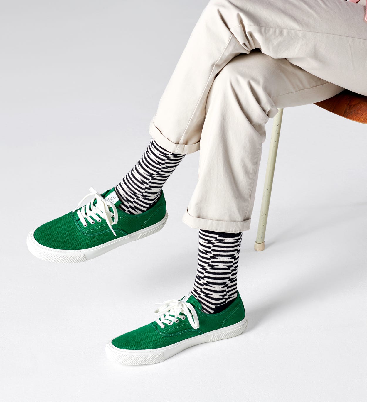 Optic Dot Socken, Schwarz | Happy Socks