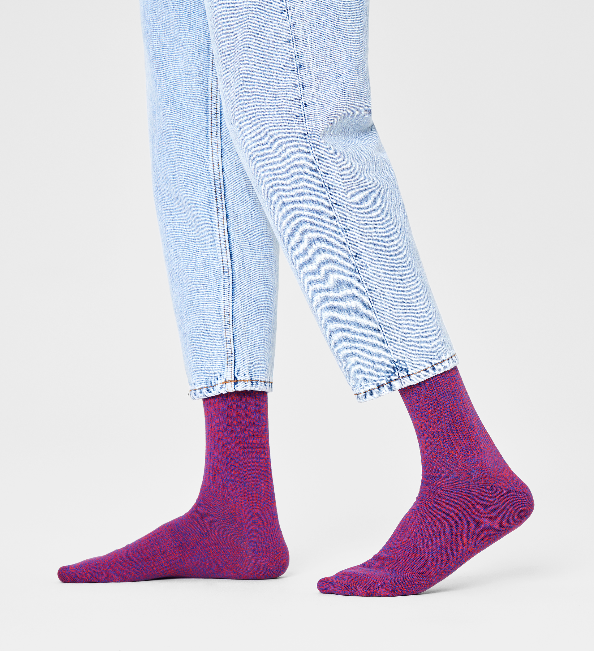 Im Solid Thin Crew Sock