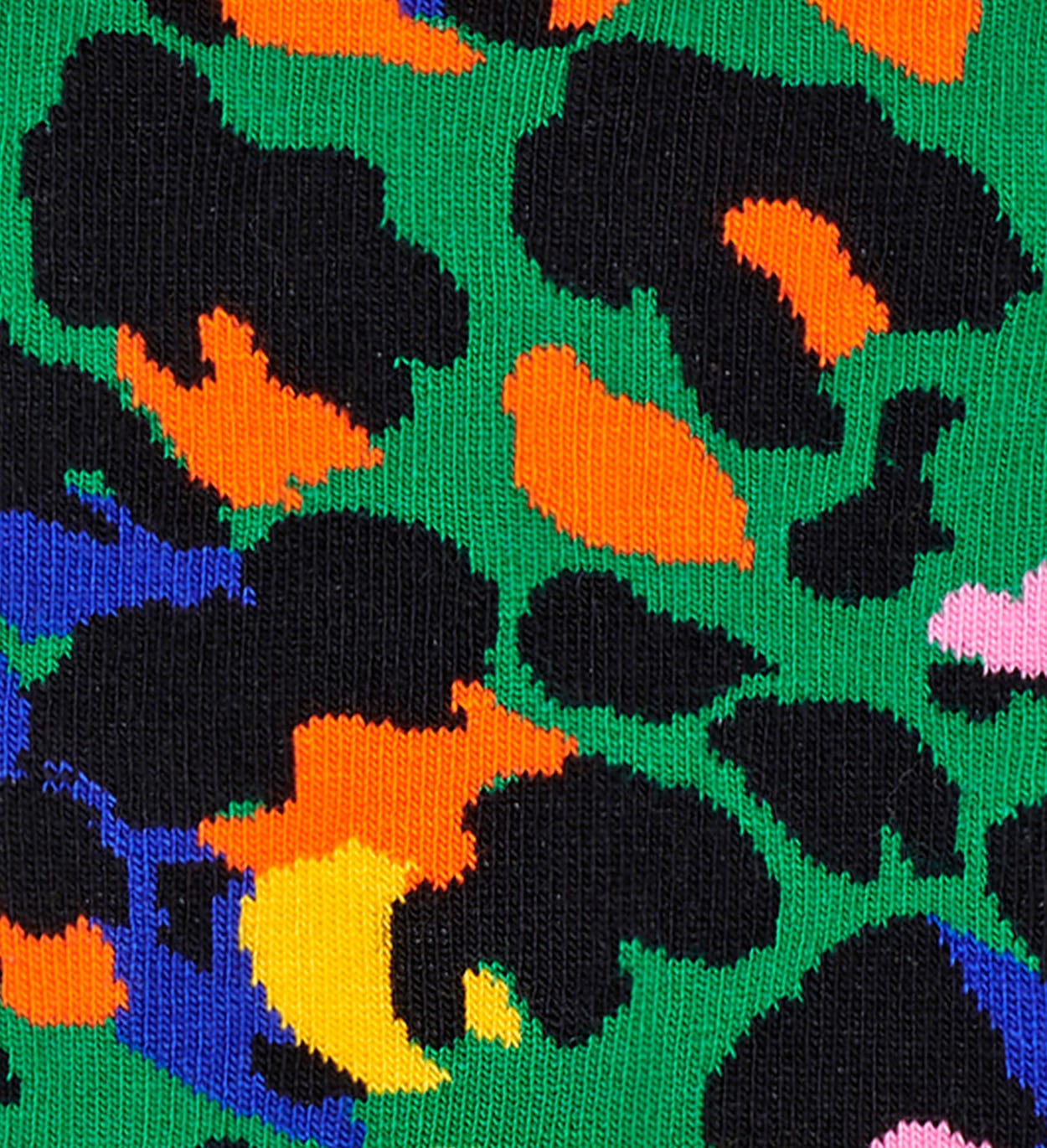Leopard Socken, Grün | Happy Socks