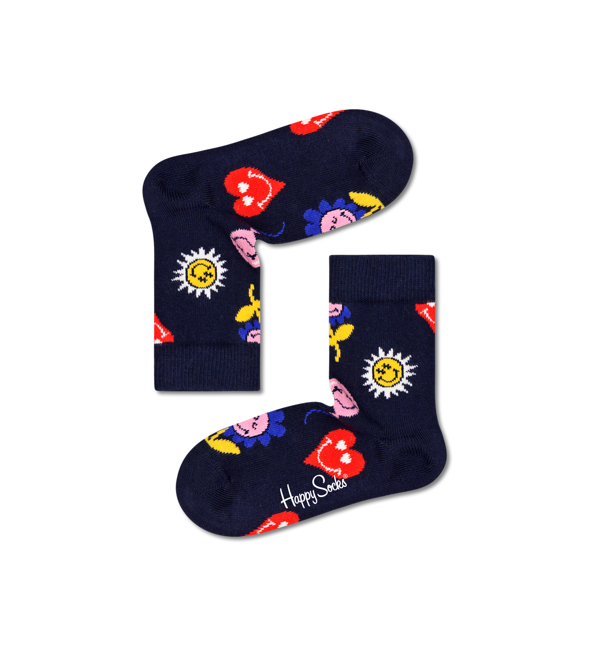 Happy Socks Kinder Stripe Socken Calzini Unisex-Bambini e Ragazzi