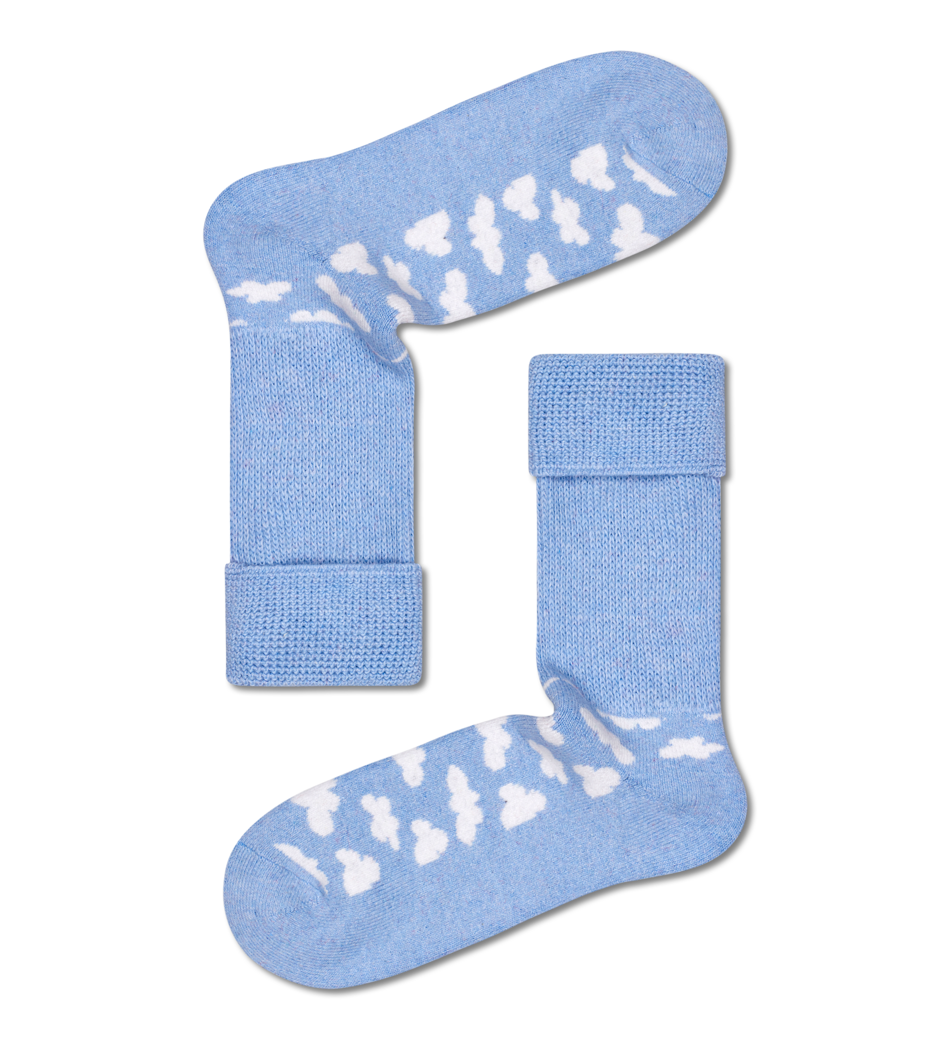Happy Socks Filled Optic Sock Blue Combo 10-13 2-Pack