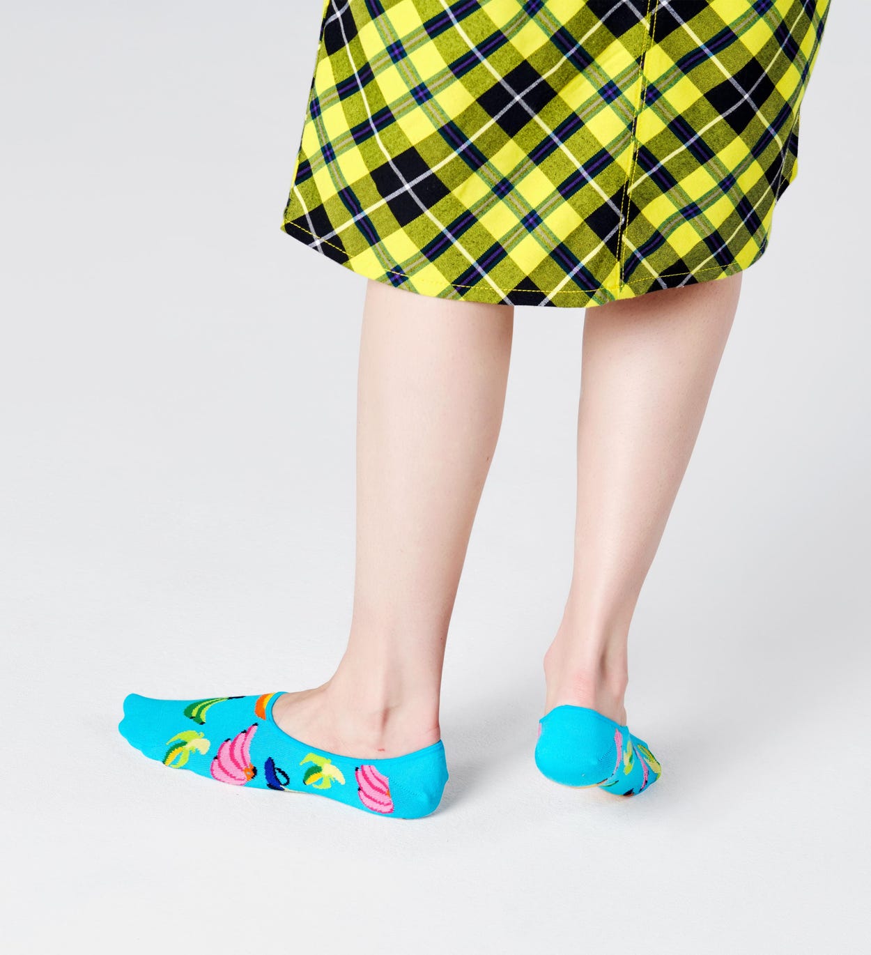 Banana Füßlinge, Blau | Happy Socks
