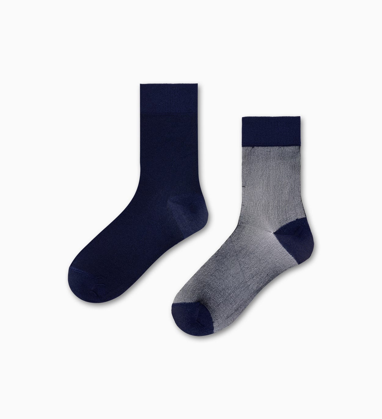 Marineblaue Ankle Socken: Filippa - Hysteria | Happy Socks