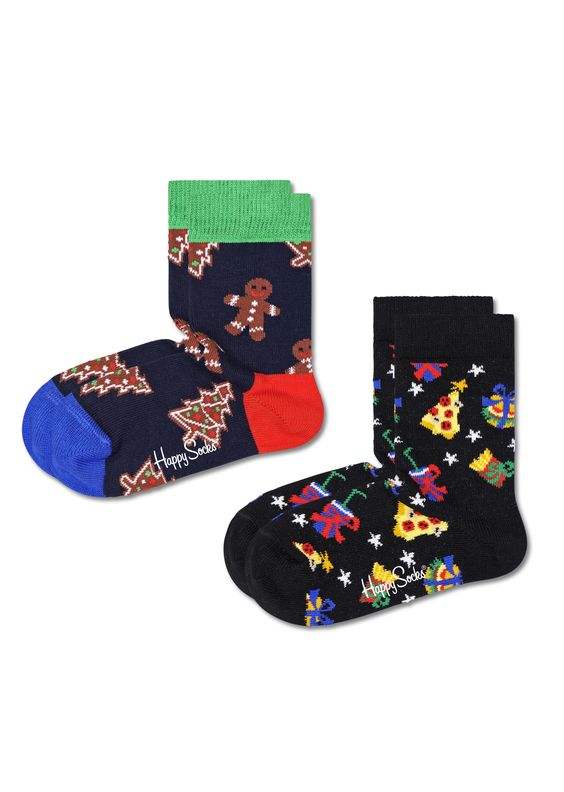 2-pack Gingerbread & Gifts Socks