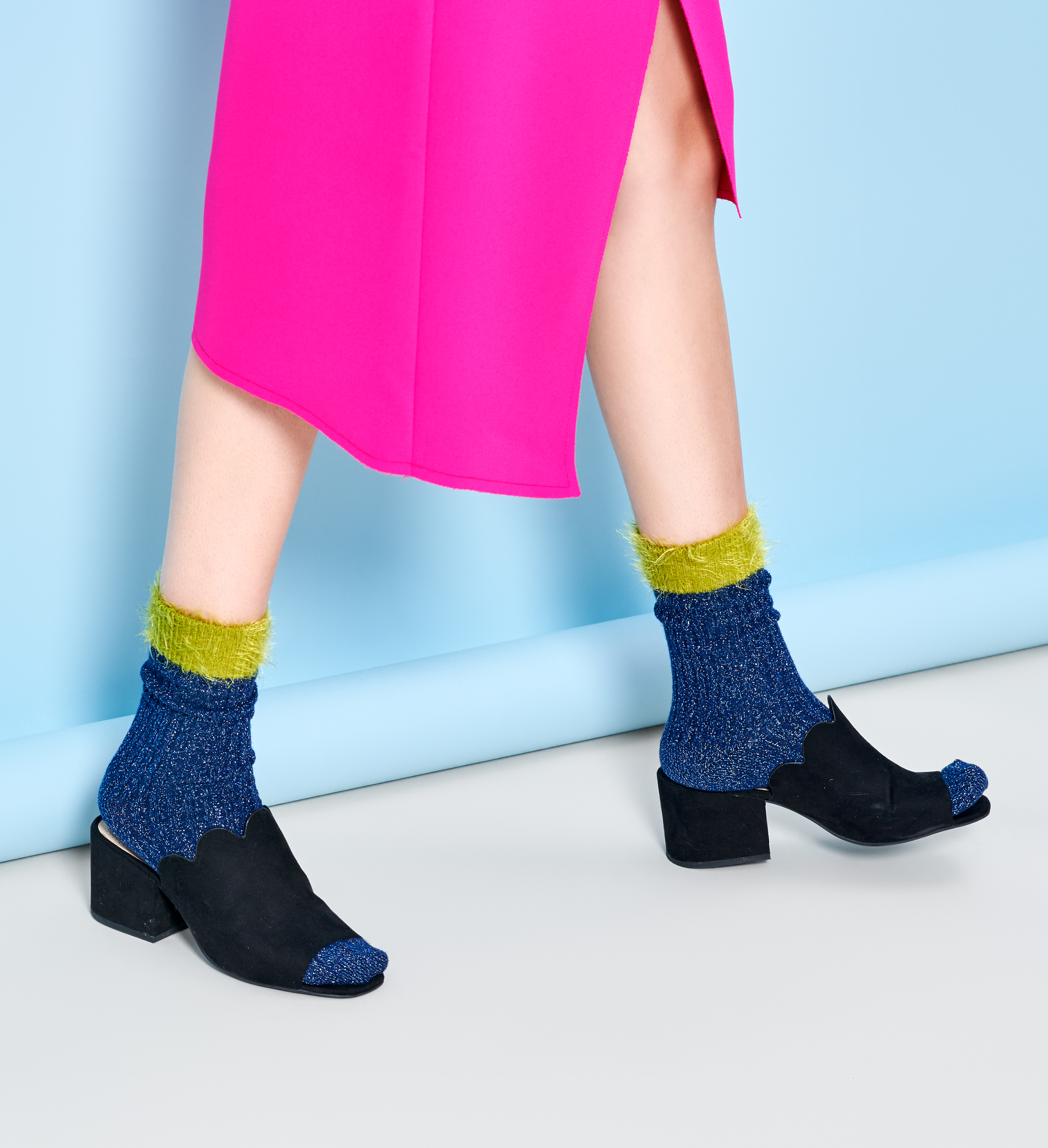 Judit Mid High Sock