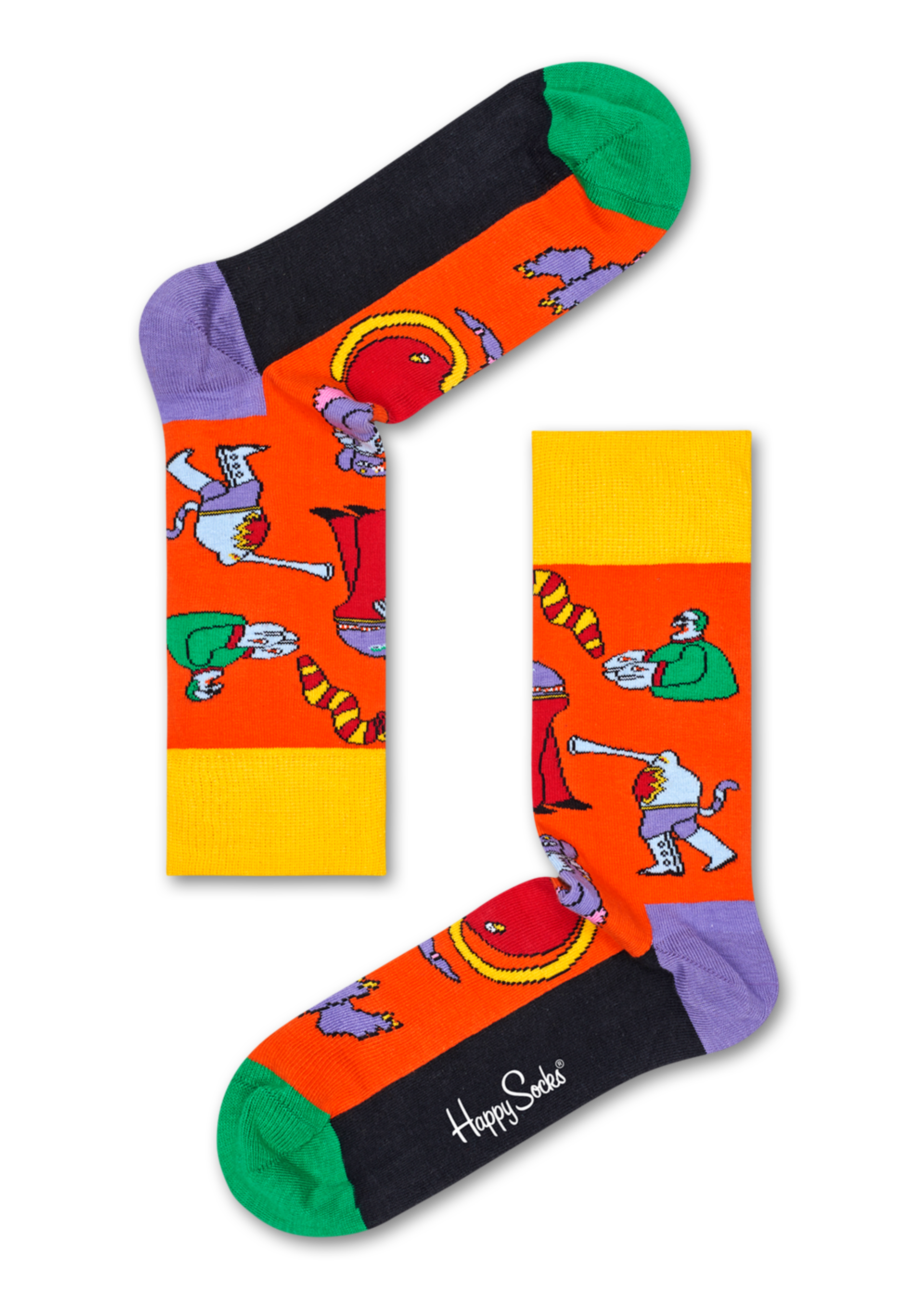Happy Socks x The Beatles Fish and Whales Limited Edition Socks BNWT 