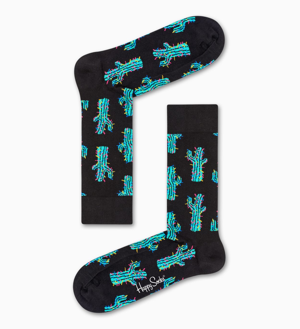 Black socks: Cactus pattern | Happy Socks