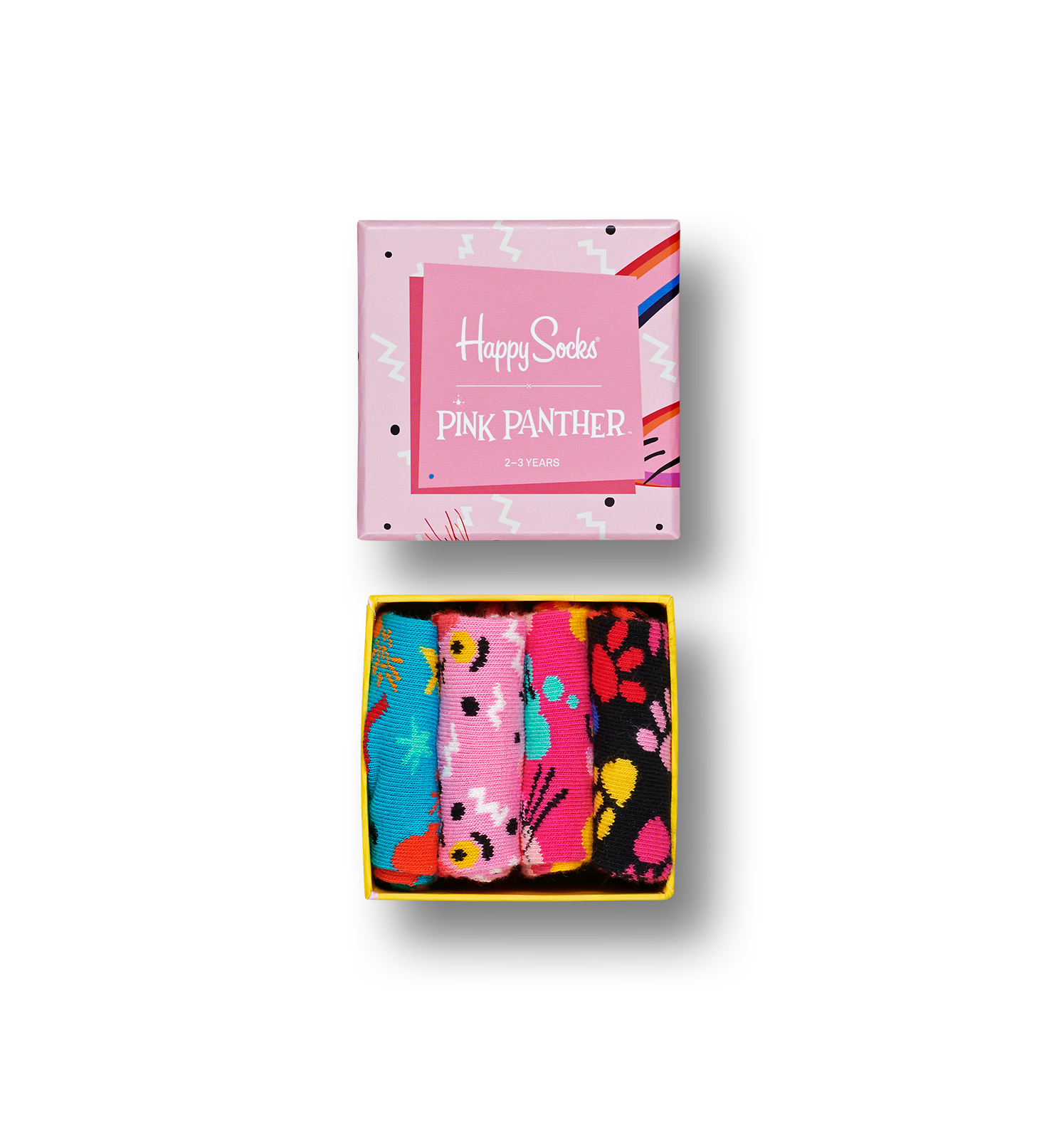 Happy Socks X Pink Panther: Kids Sock Box Set US