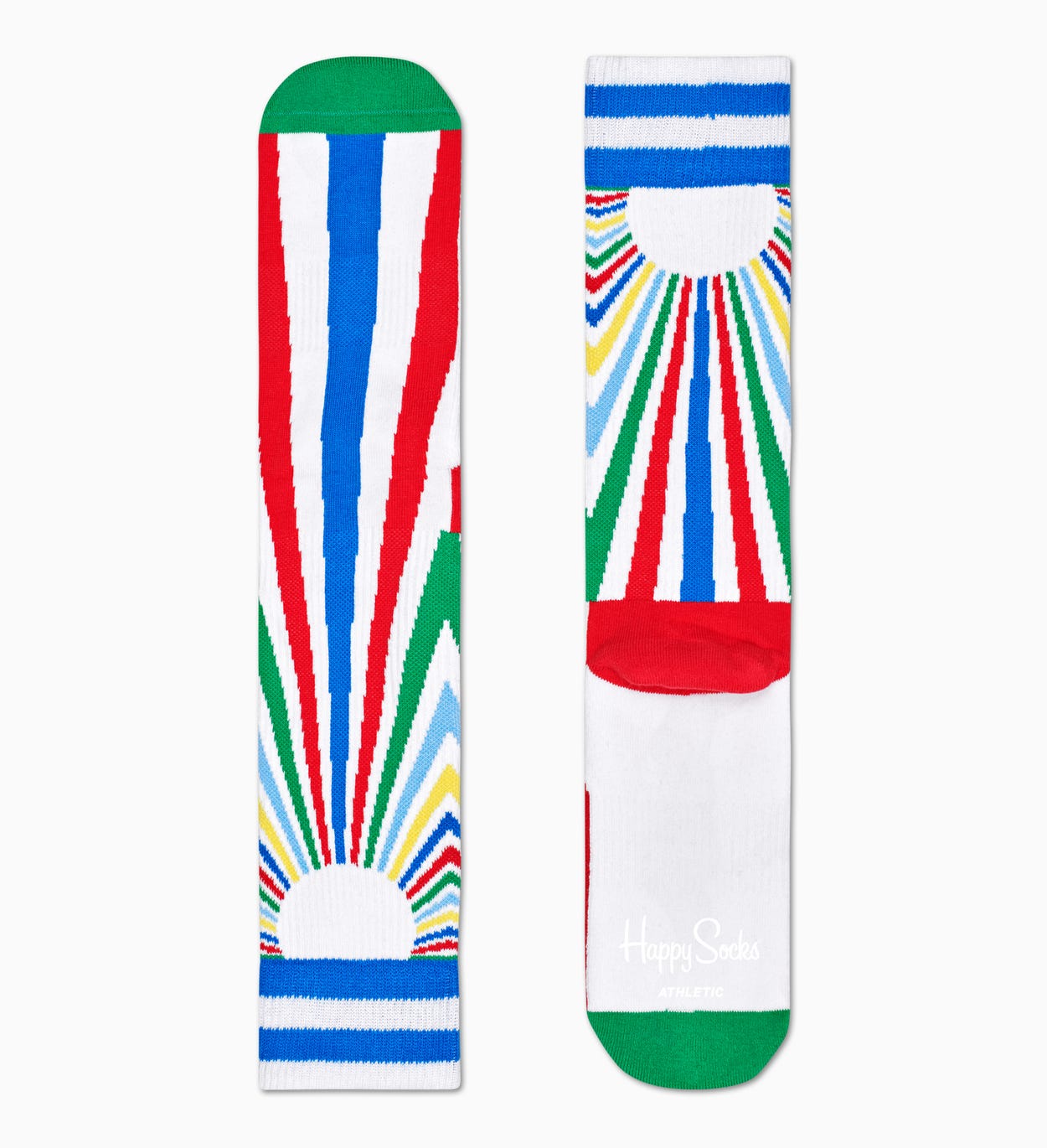 Sunset Socken, Weiß - ATHLETIC | Happy Socks