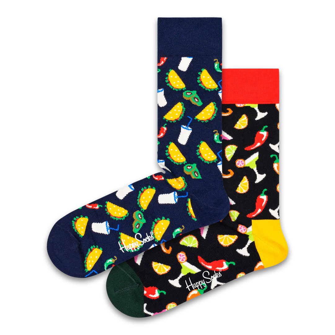 US M Shoe Size 8-12 Pack of 3 Happy Socks Wiz Khalifa Gift Box US Socks Size 10-13