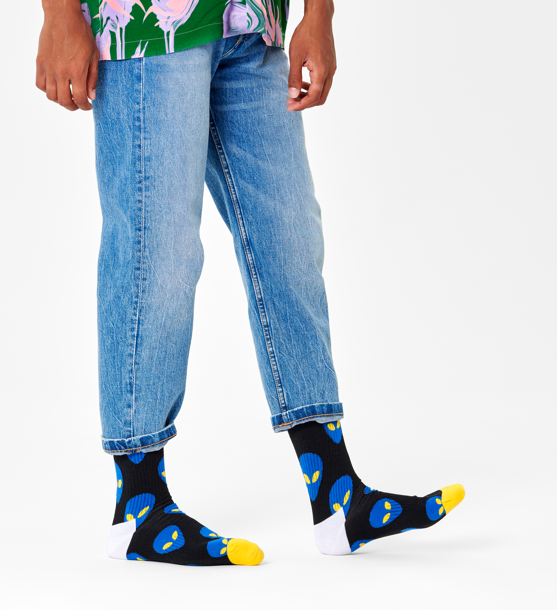 Alien Thin Crew Sock