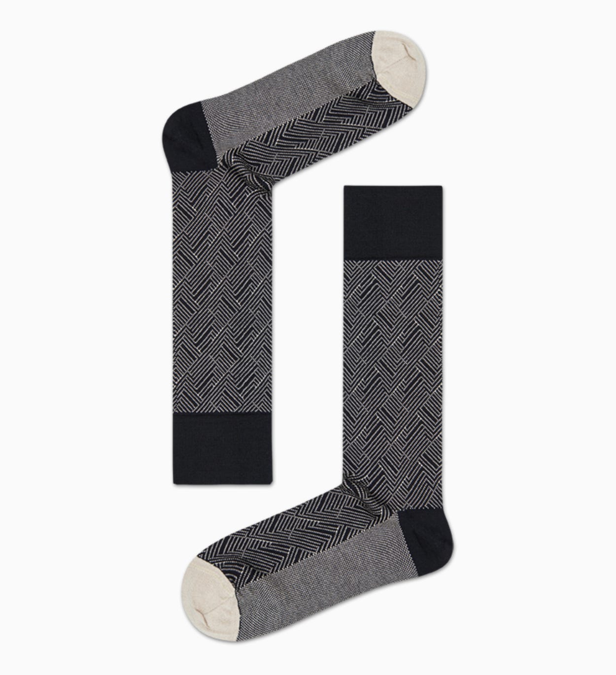 Schwarze Anzugsocken: Circuit - Dressed | Happy Socks