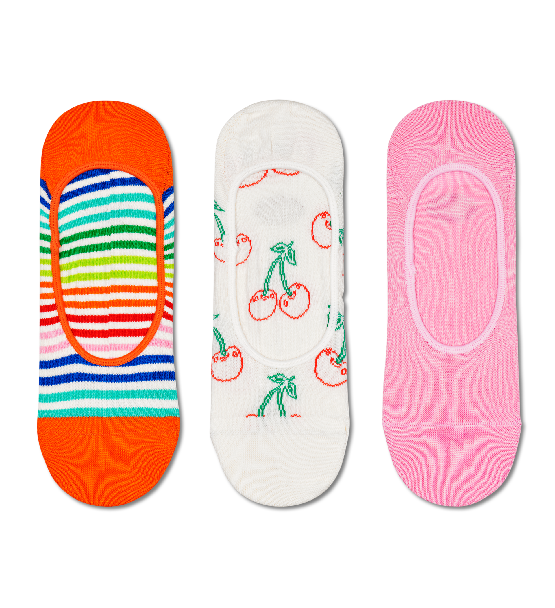 3-Pack Mini Stripe Liner Sock