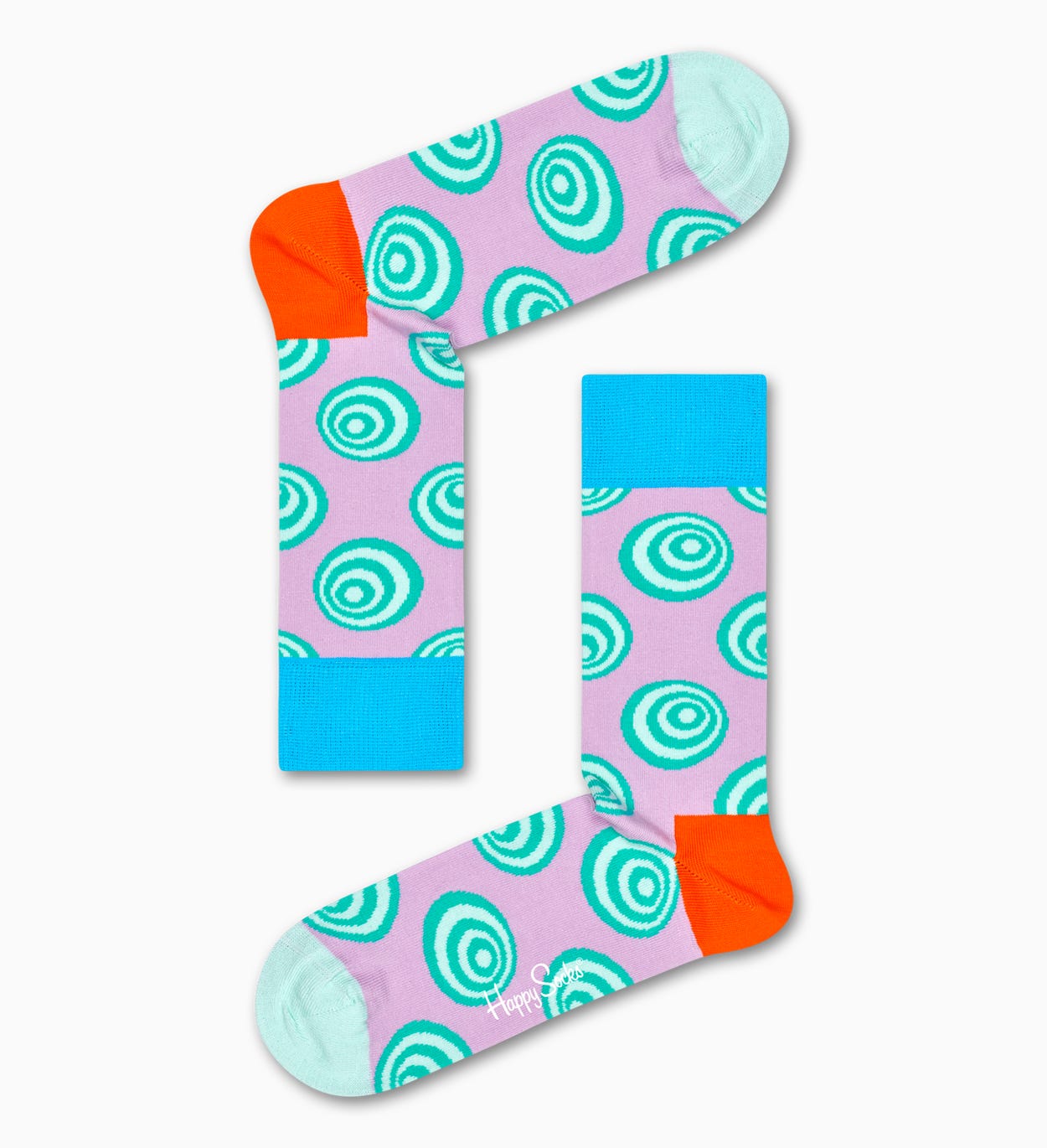 Crazy Dot Socken, Lila | Happy Socks
