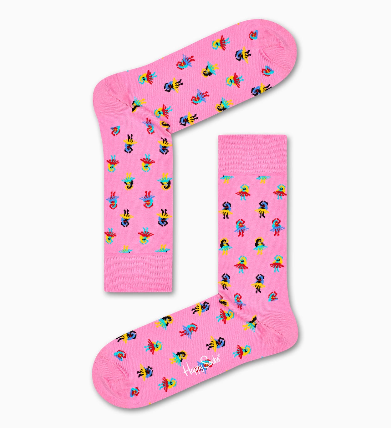 Hula Socken, Pink | Happy Socks