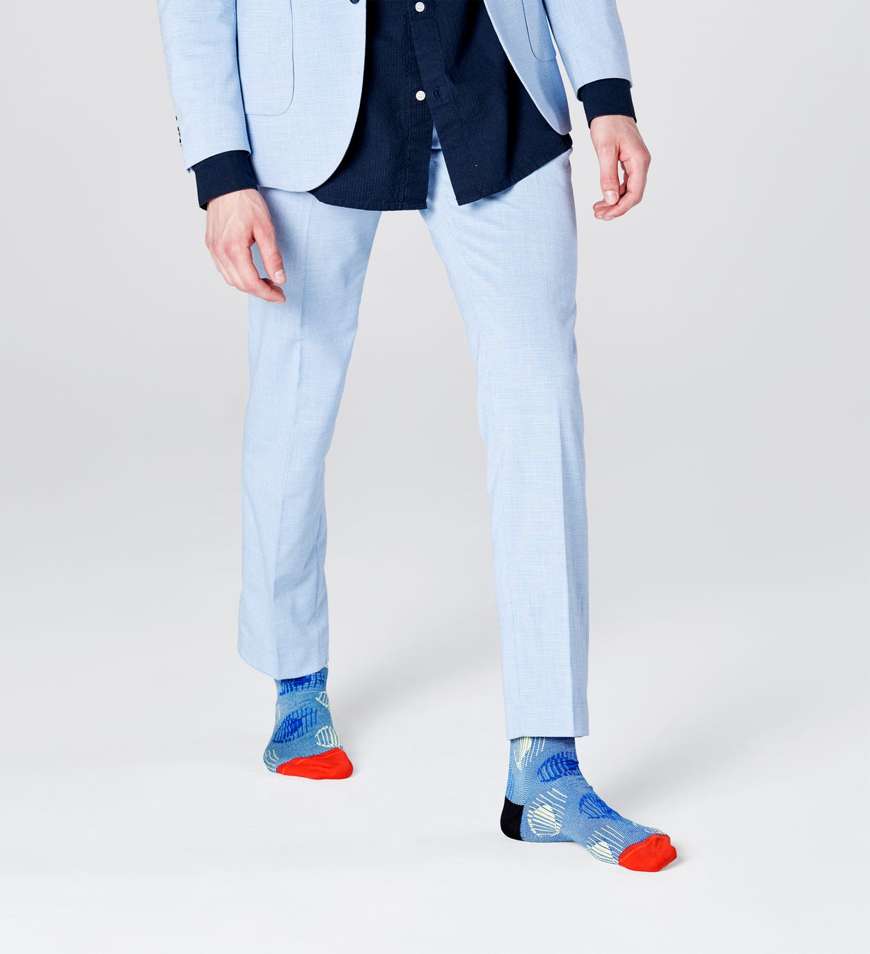 Eclipse Socken, Blau - Dressed | Happy Socks