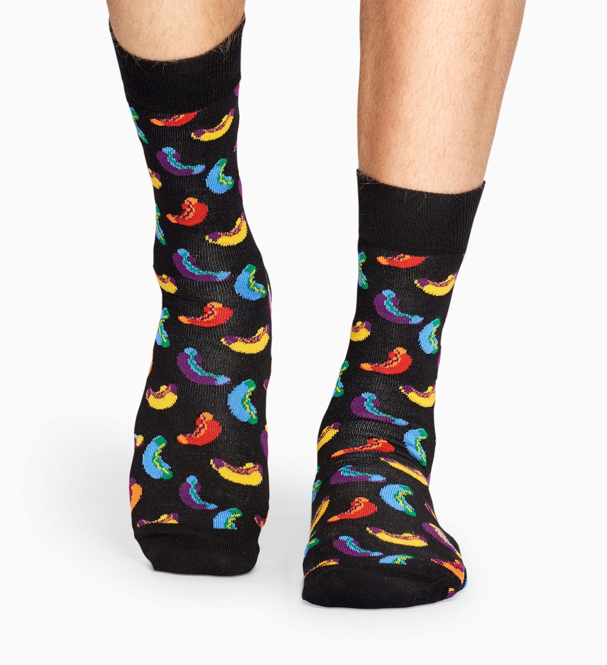 Black socks: Hotdog pattern | Happy Socks