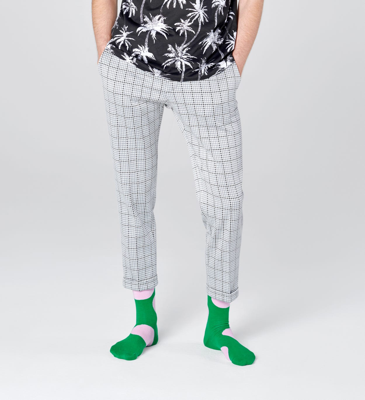 Jumbo Dot Socken, Grün | Happy Socks